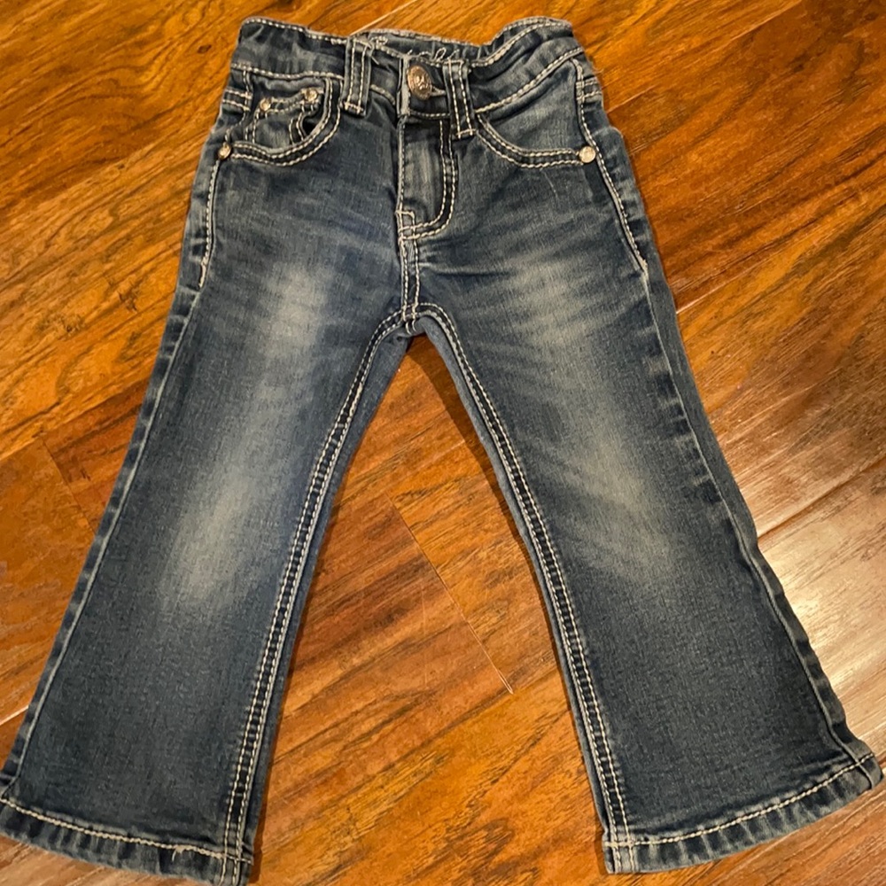 Toddler boot cut jeans